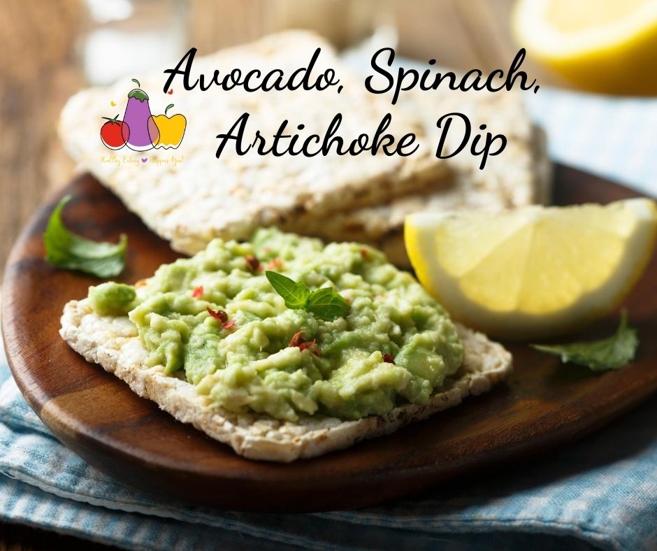 Avocado, Spinach & Artichoke Dip