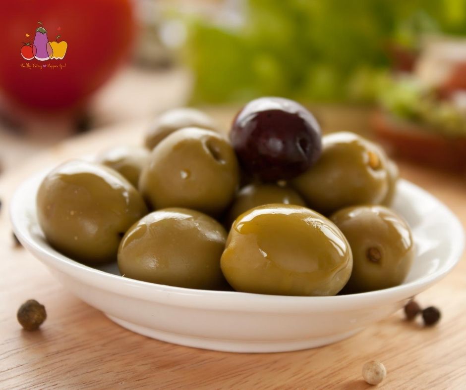 Green Olives - An excellent source of monounsaturated fat.